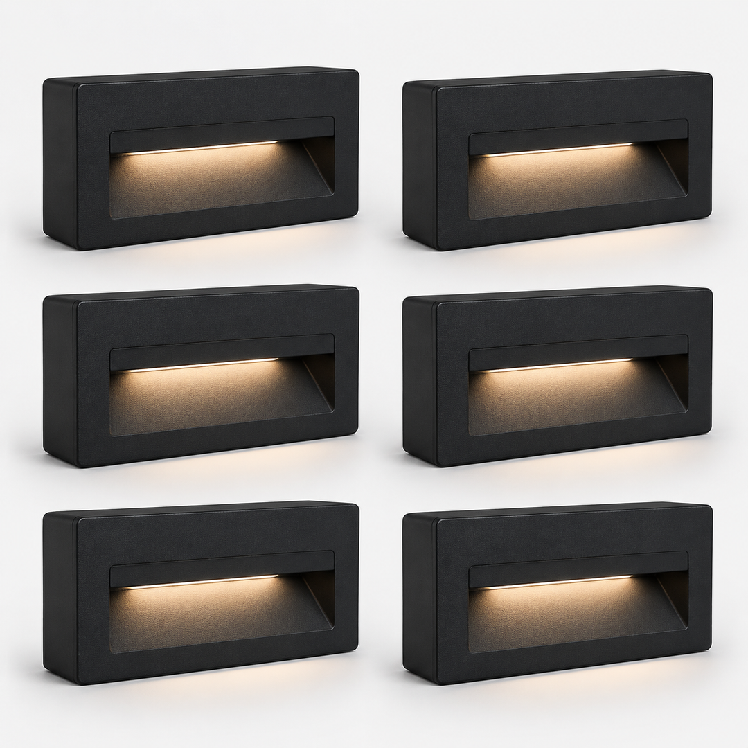 LED Stair Step Lights – Set of 6
