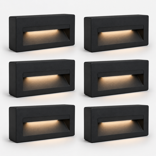LED Stair Step Lights – Set of 6