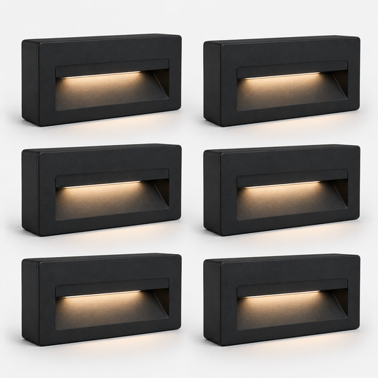 LED Stair Step Lights – Set of 6