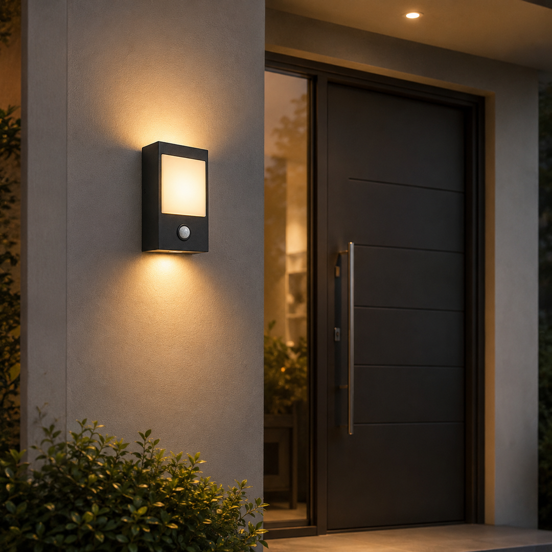 Outdoor Motion Sensor Wall Light