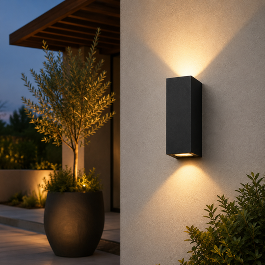 Modern Up & Down Outdoor LED Wall Light