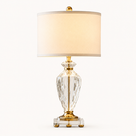 Crystal Glass Table Lamp